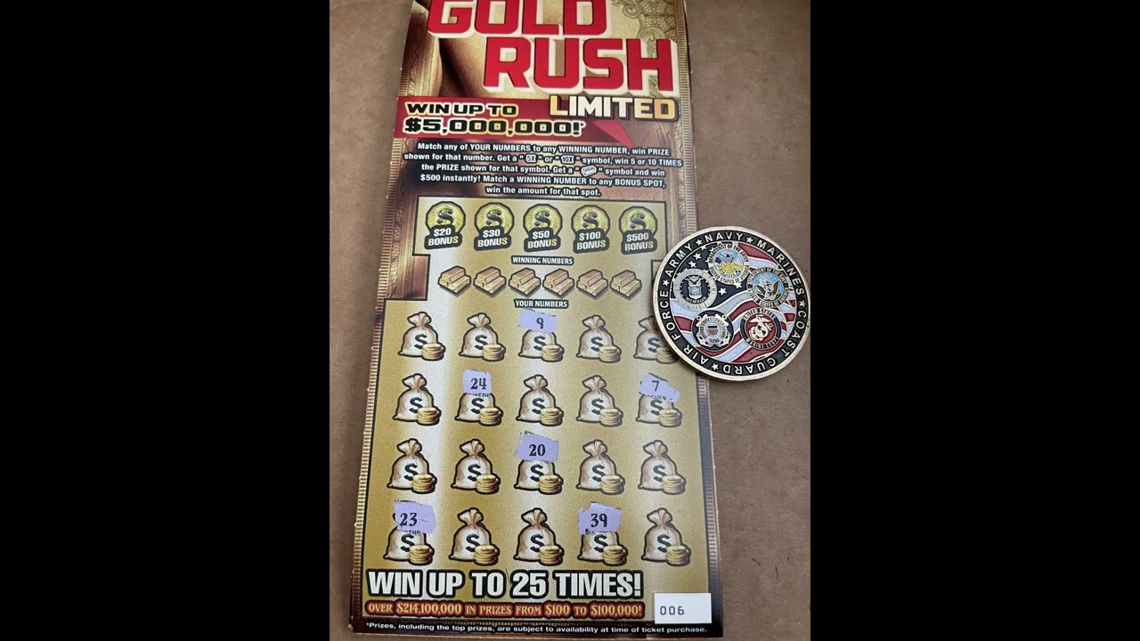 Quick Reveal Lottery Ticket 6, Bummer.
