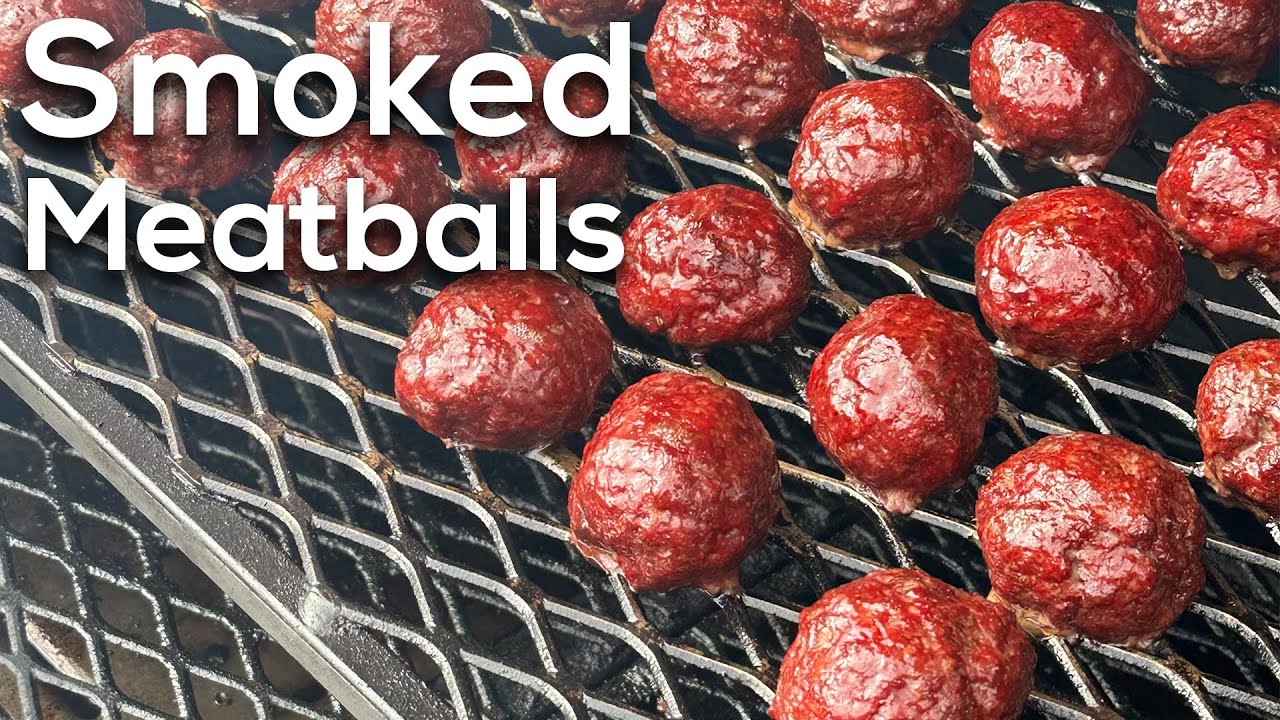 Super EASY Smoked Meatball Sandwich On My Yoder Pellet Grill