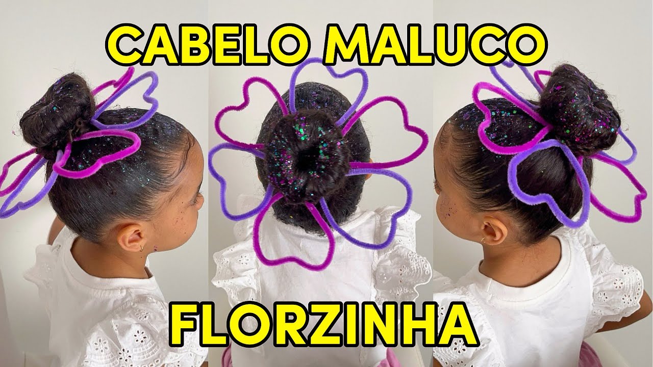 CABELO MALUCO FLORZINHA 🌸