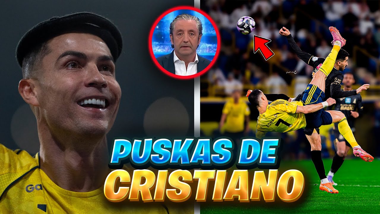 ASÍ REACCIONO PRENSA MUNDIAL a GOL PUSKAS CHILENA de CRISTIANO RONALDO con AL NASSR