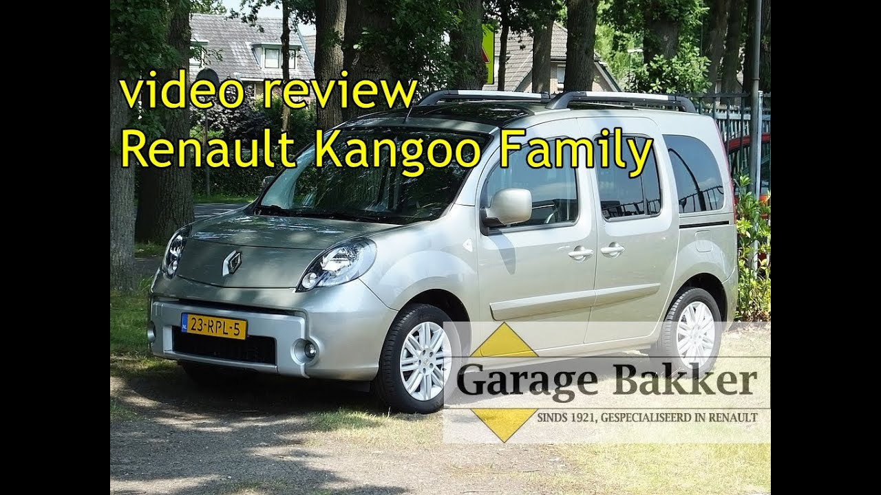 Video review Renault Kangoo Family 1.6 16v 110 Privilège, 2011, 23-RPL-5
