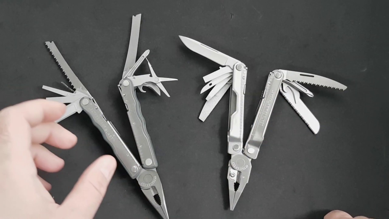 Leatherman Blast versus Leatherman Rebar: ¿Evolución o involución?
