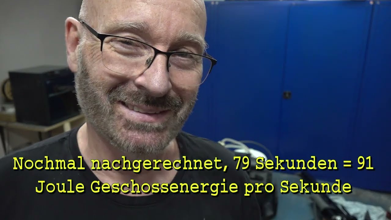 Teufelskompressor-Z&auml;hmung: 91 Joule/Sekunde
