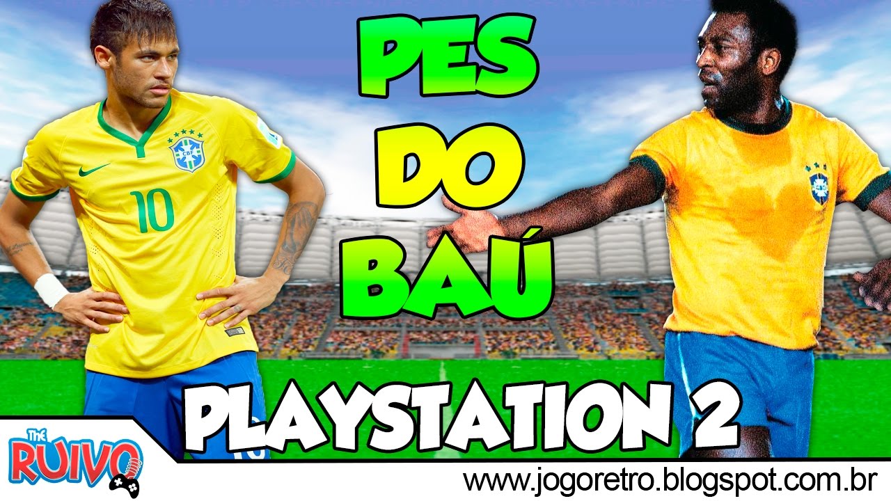Pro Evolution Soccer (PES do Baú Versão Final) com Times Clássicos e Atuais no PlayStation 2