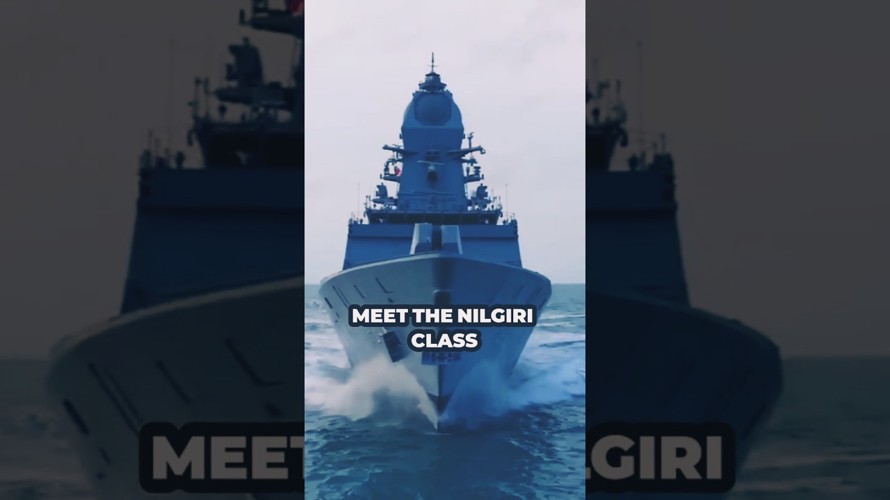 Indian Navy's Nilgiri Class Frigate #indiannavy #insnilgiri #inshimgiri #frigate #indiandefence