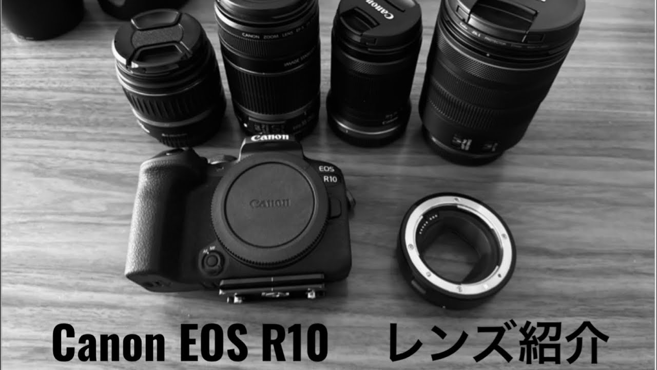 【EOS R10】で使っているレンズの紹介です