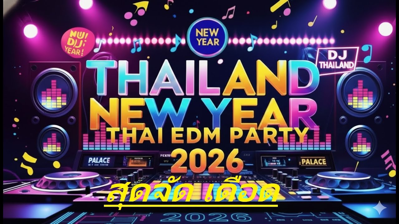 หยุดก่อน! EDM สุดจัด Muad🔥Song Thai Party DJ จังหวะจันทรา 