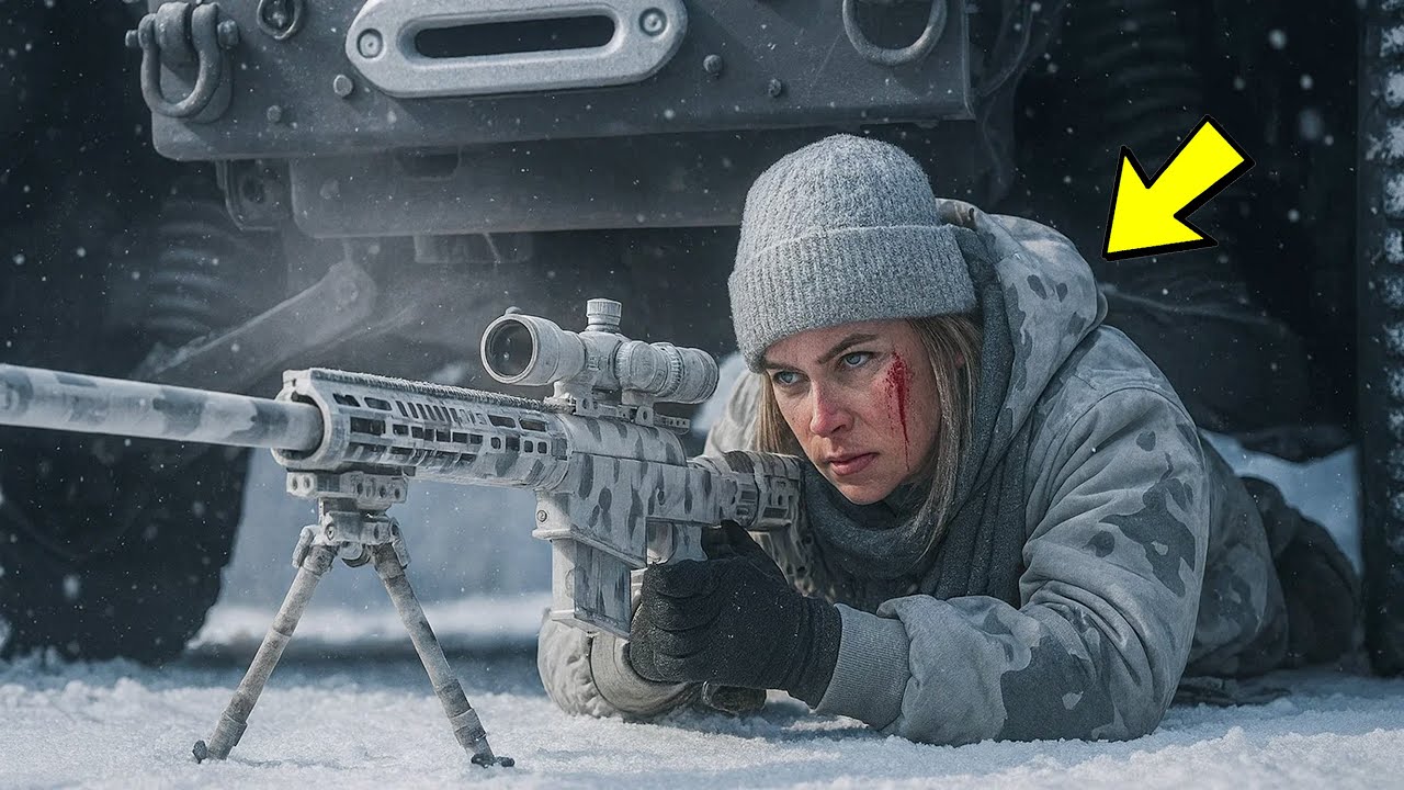 „2100 Meter“, warnte das SEAL-Team – dann erhob sich die Scharfschützin aus dem Schatten unter ihrem