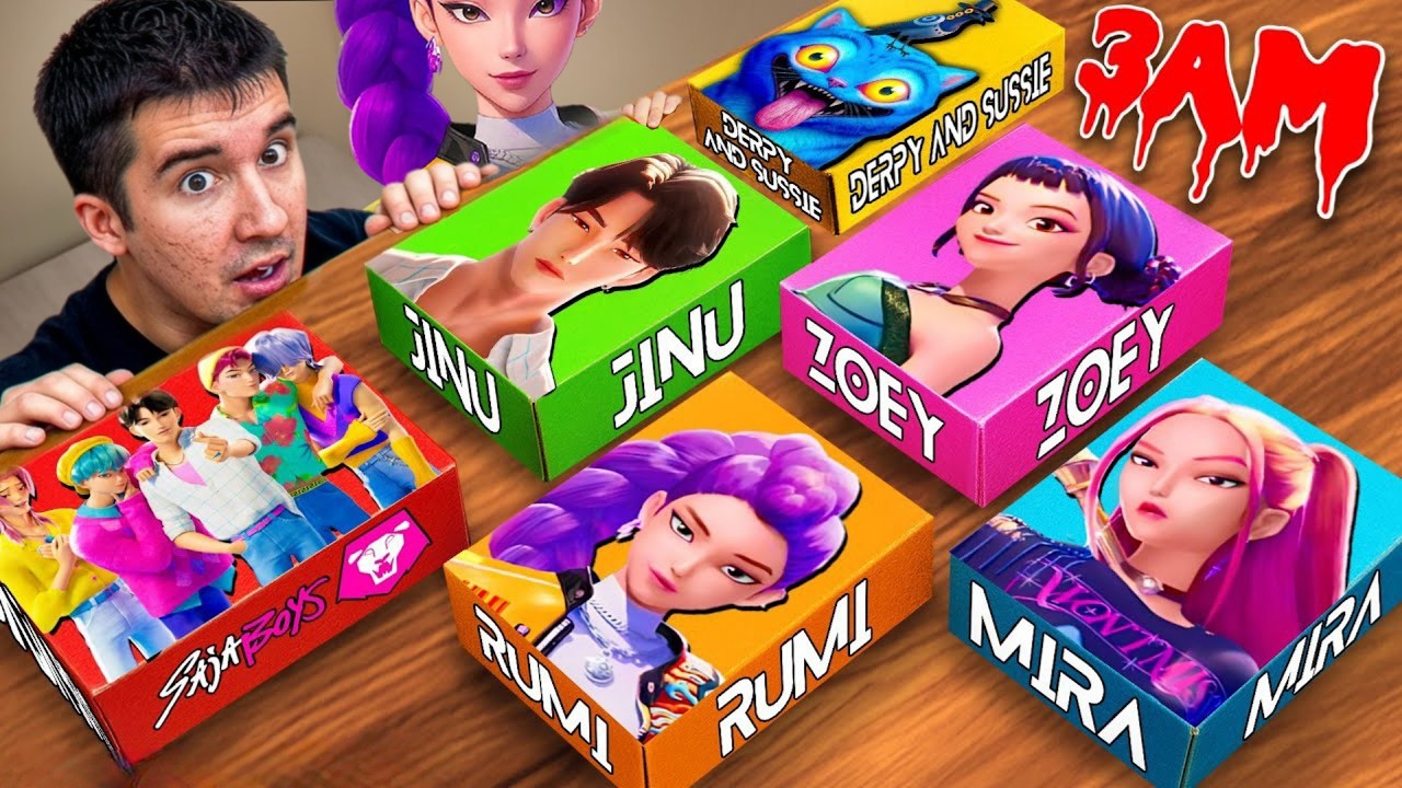 OTVARAM KPOP DEMON HUNTERS MISTERIOZNE KUTIJE SA RUMI