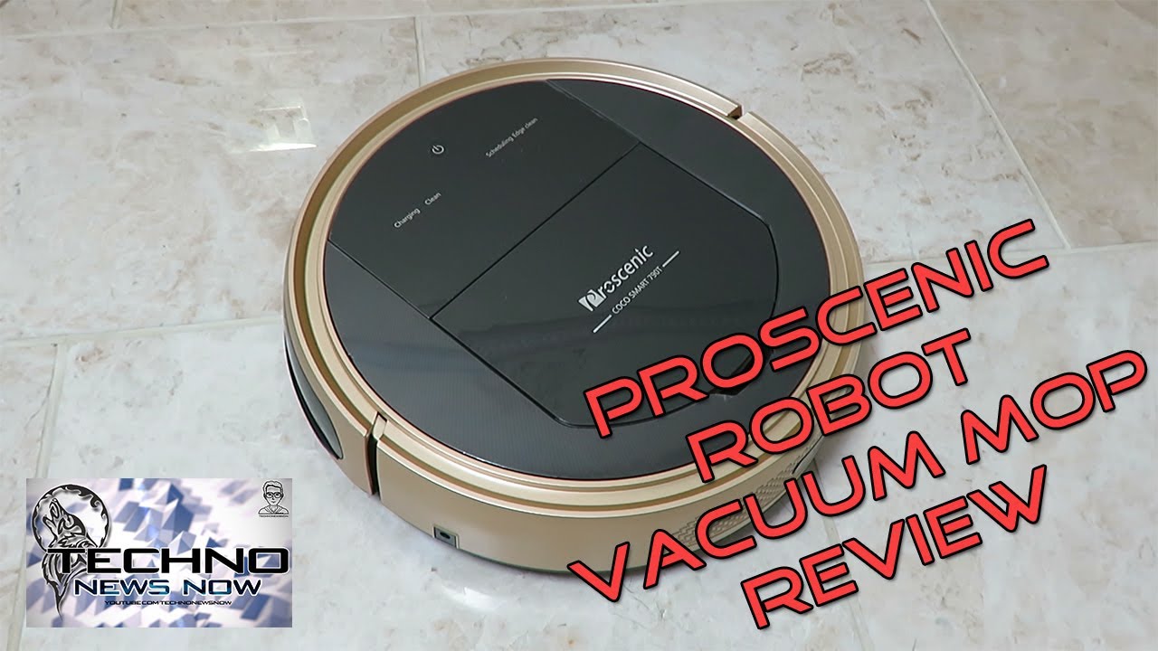 Proscenic 790T WIFI Robotic Vacuum Cleaner and Robotic Mop Review | Coolest Robot Ever???