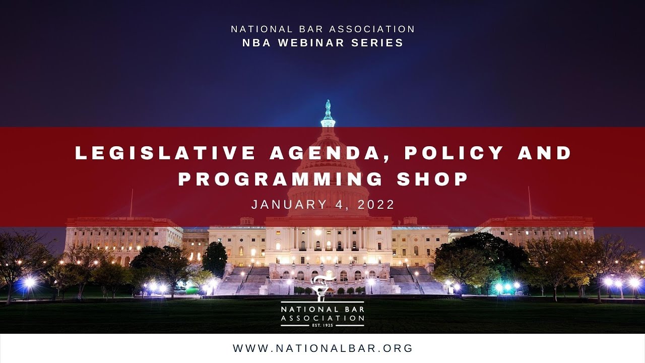 Legislative Agenda, Policy and Programming Shop
