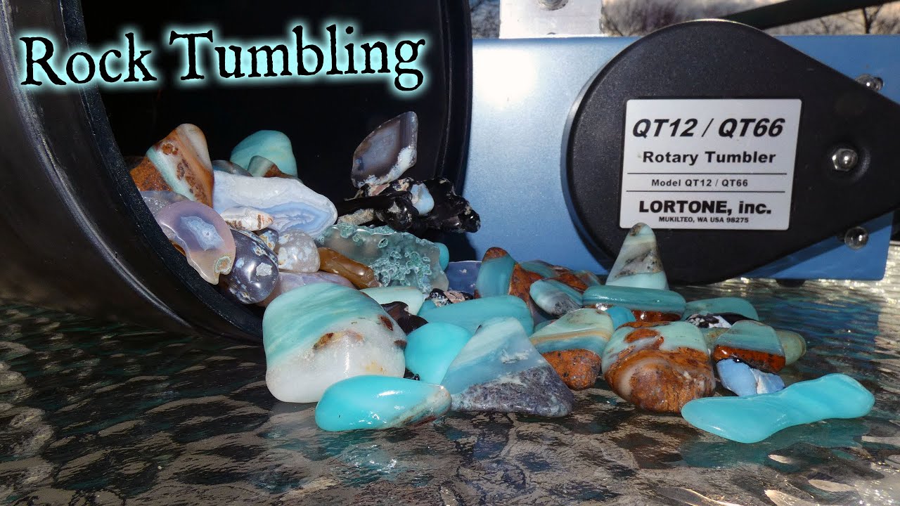 Rock Tumbling, How to polish rocks.  Featuring:  BC Ocean Picture Stone!
