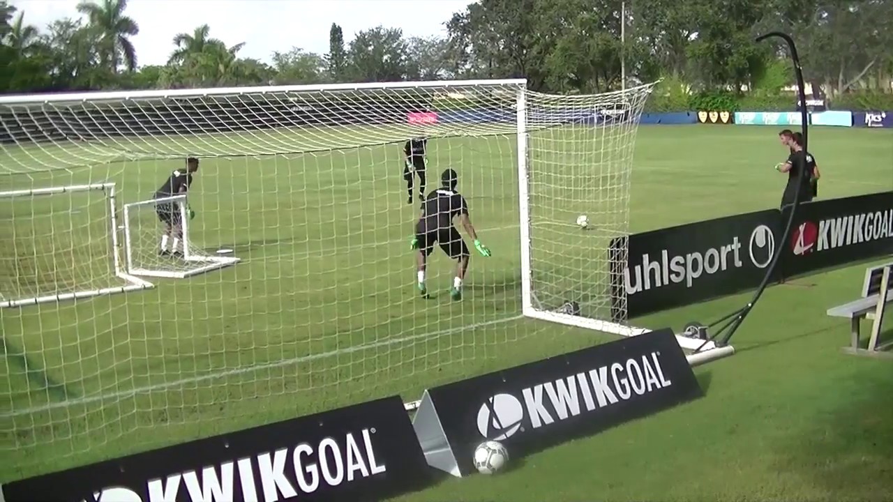 Goalkeeper shot stopping, with Phil Wheddon