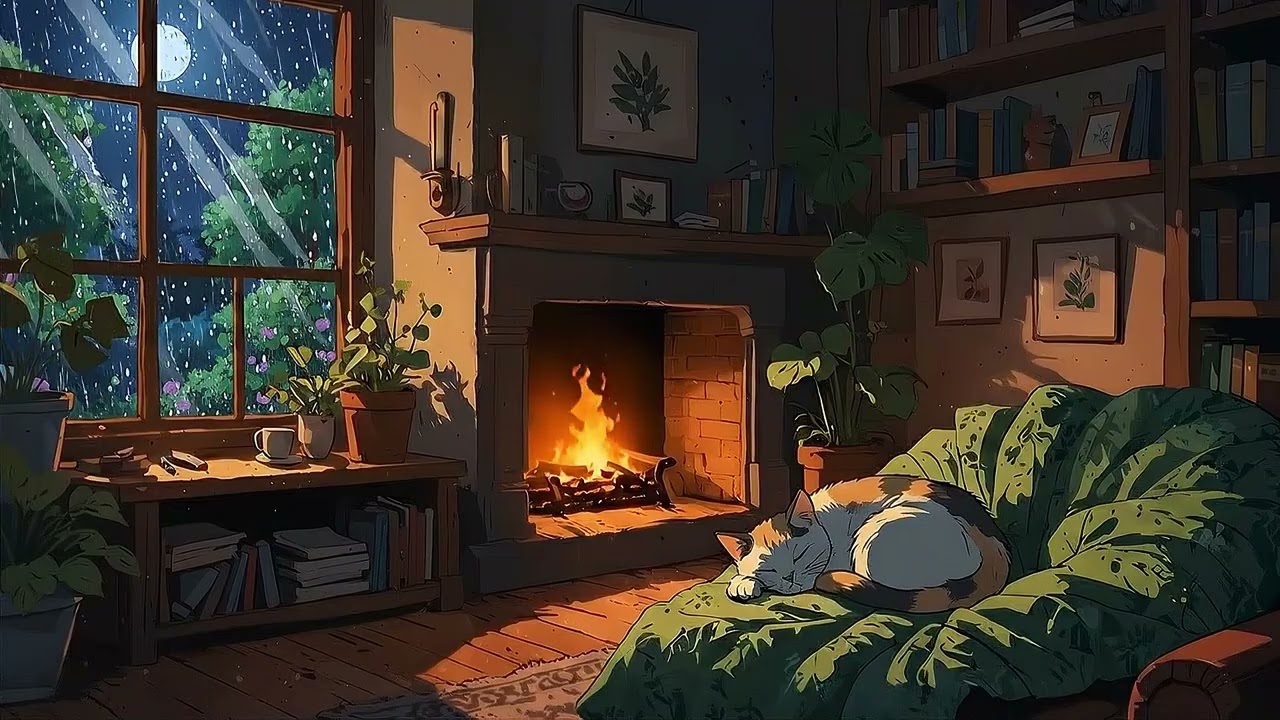 Night Lo-fi Playlist - Chill radio beats Music for Cozy Vibes / Relax/Study/Work/Coffee/sleep