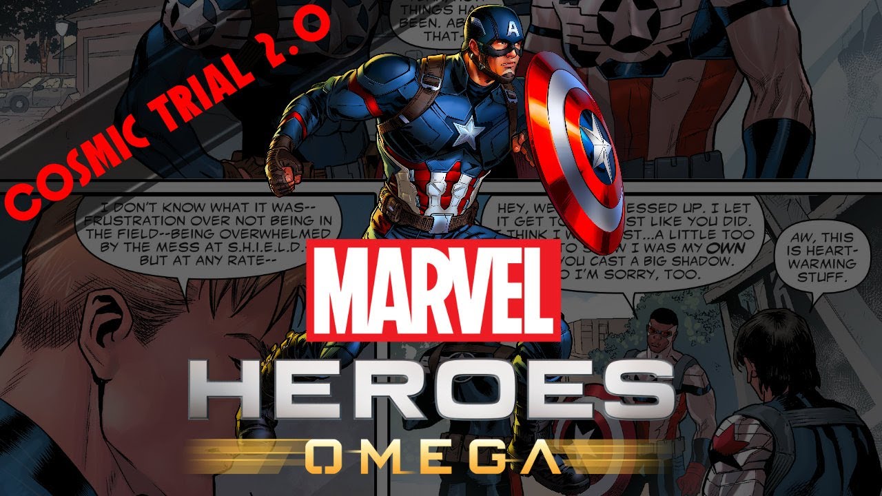 Marvel Heroes Omega: Captain America Cosmic Trial 2.0 (No Commentary)