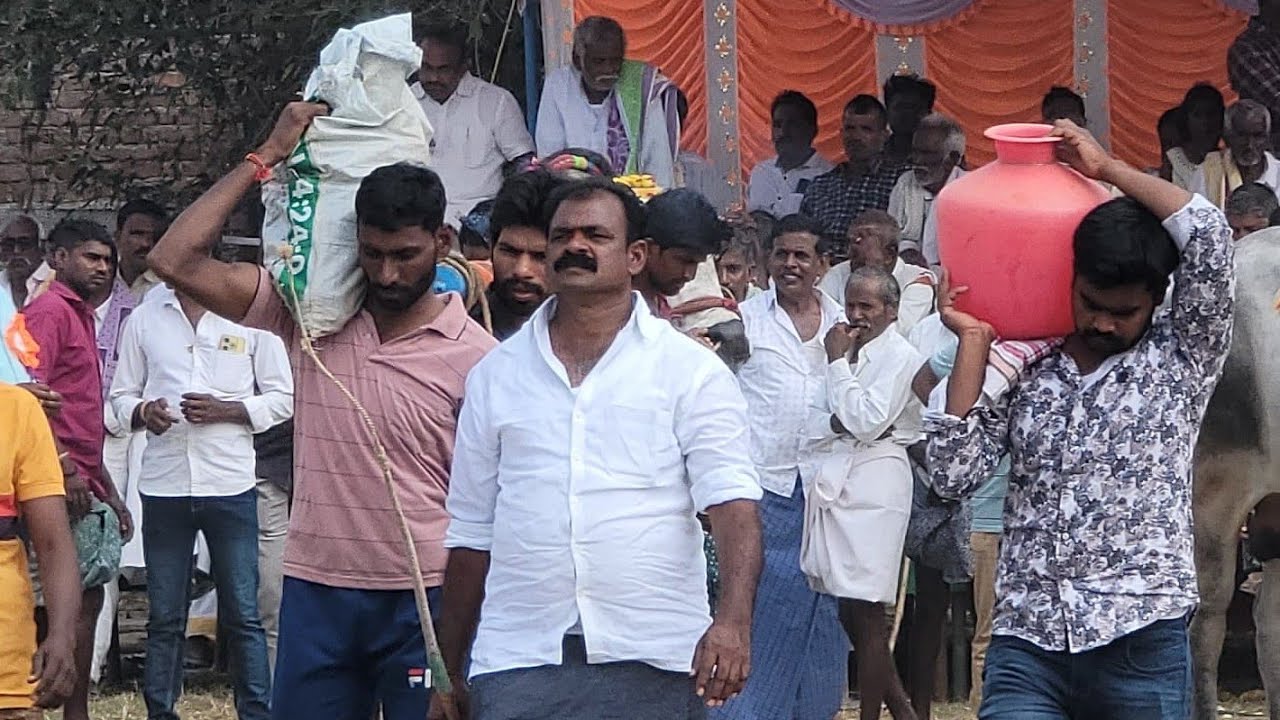 ఆకవీడు గ్రామం||సీనియర్స్ విభాగం 4వ జత PSKY BULLS పెరుమాళ్ళ శివ క్రిష్ణ యాదవ్ గారు 2-2-2026💥💥