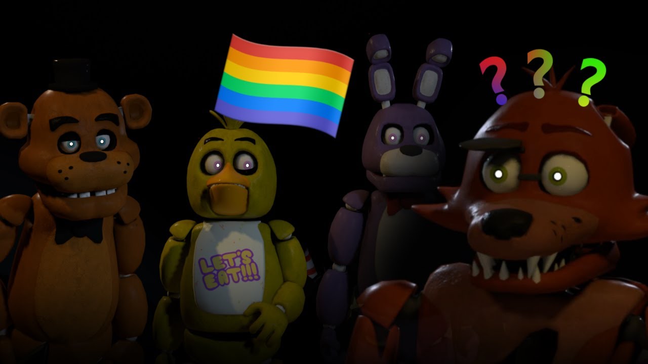 Foxy Can't Hide He's Gay [Blender] [FNaF]
