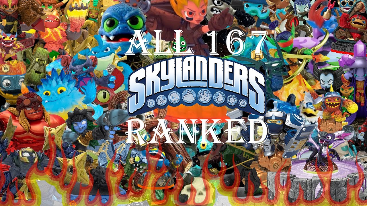 ALL 167 Unique Skylanders Ranked From Worst To Best!!
