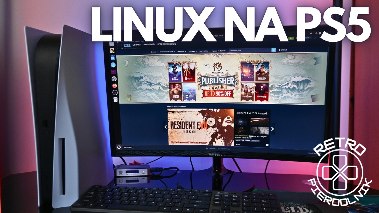 Zamieniłem PlayStation 5 w Gamingowy komputer, czyli Linux, emulacja PlayStation 3 & gry ze STEAM!