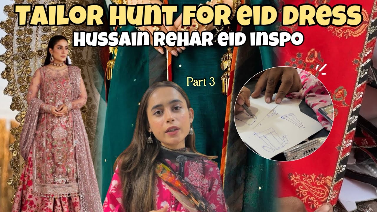 EID DRESS RECREATION CHALLENGE UNDER 8k ✨ //  Tailor Hunt