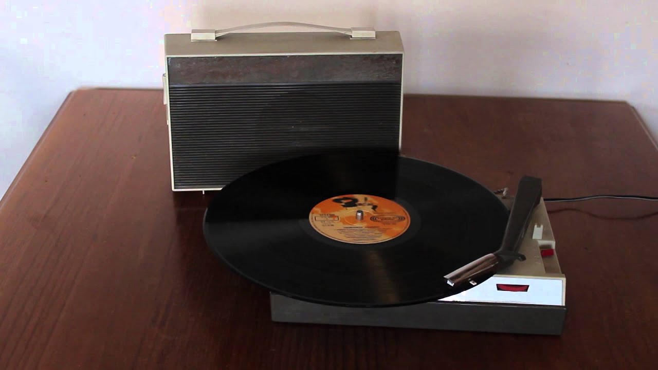 Mini Record Player - Philips AG 4100 (60's)