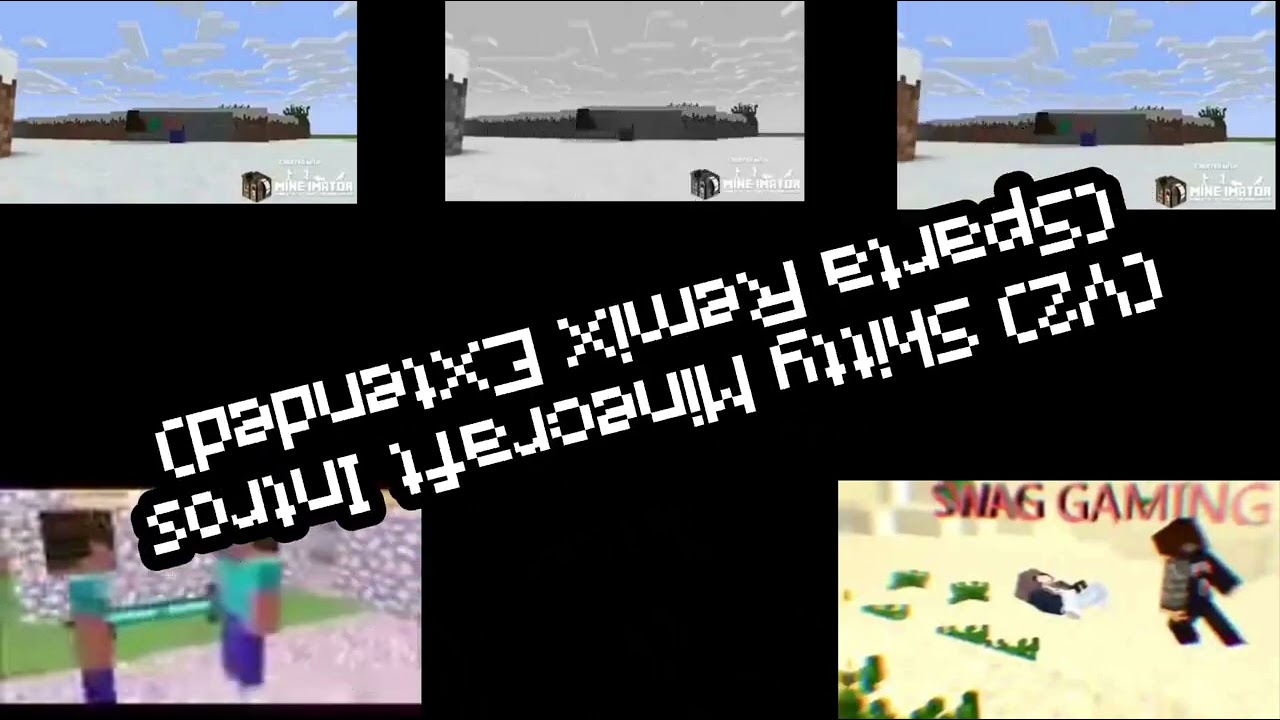 (V2) Shitty Minecraft Intros - Sparta Remix Extended