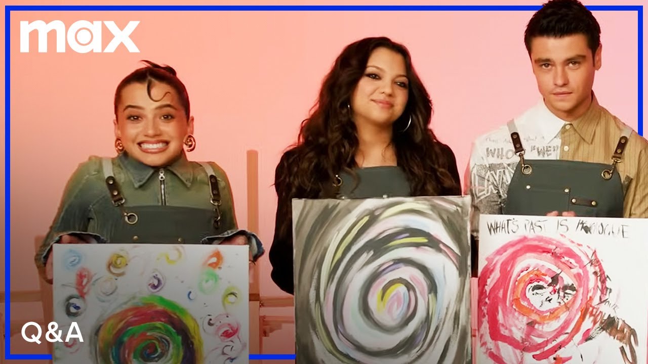Isabela Merced, John Green, & The Turtles All The Way Down Cast Q&A While Painting | Max