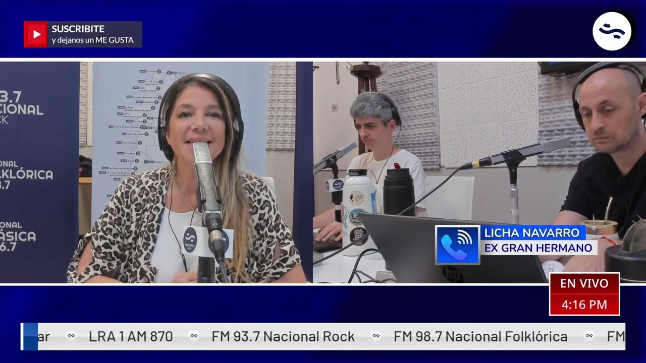 LICHA NAVARRO, EX GRAN HERMANO, EN 100% NORA