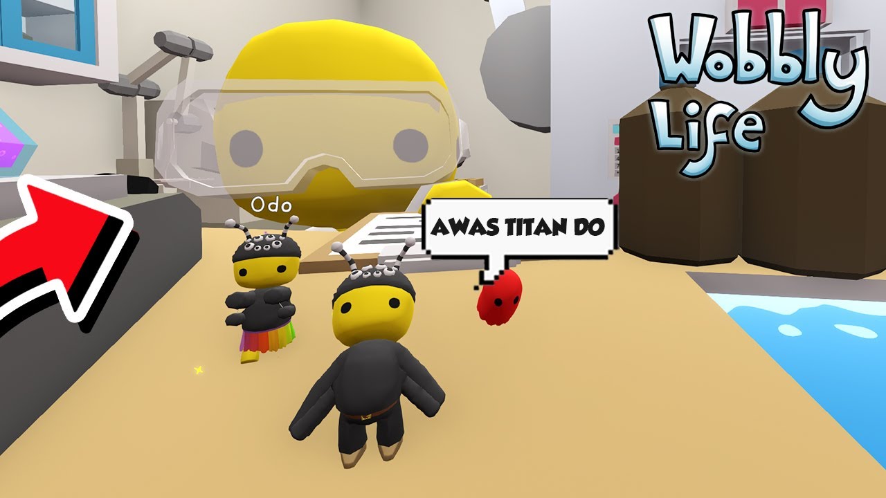 DUO KOCAK MENJADI ANAK LABA LABA DI WOOBLY LIFE!! - WOBBLY LIFE #16