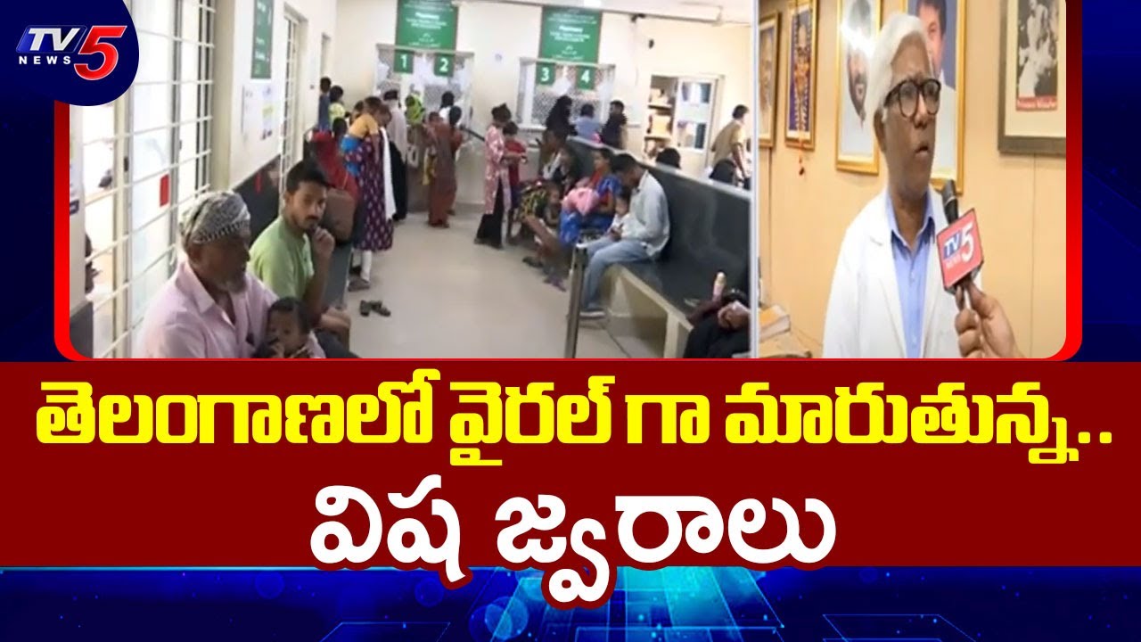 Niloufer Hospital Superintendent Dr. Vijay Kumar About Viral Fevers In Hyderabad | TV5 News