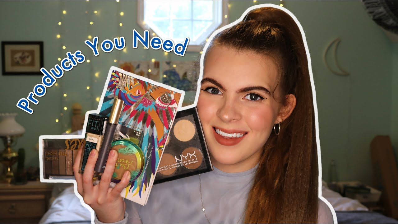 Every Makeup Product You NEED to Own | For Beginners & Downsizing | AFFORDABLE