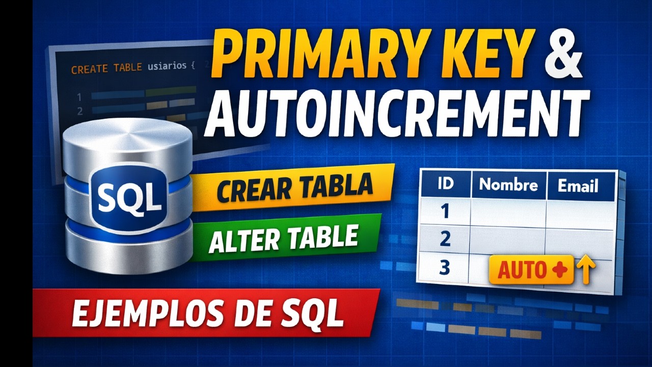 EJEMPLOS DE USO DE CREATE  TABLE  Y PRIMARY LEY en MySQL