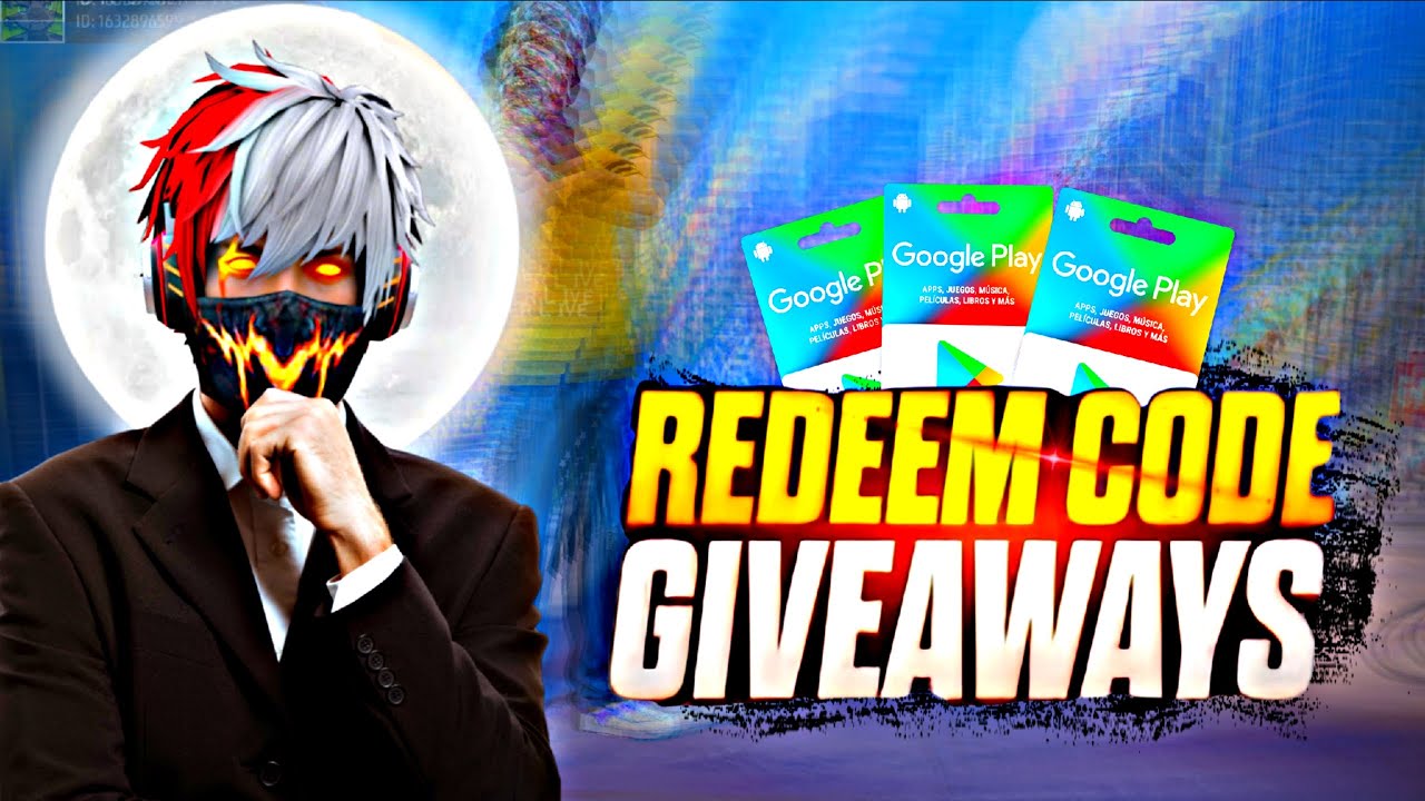 FREE FIRE REDEEM CODE GIVEAWAY 😱🔥 | Google Play Redeem Codes LIVE 🎁