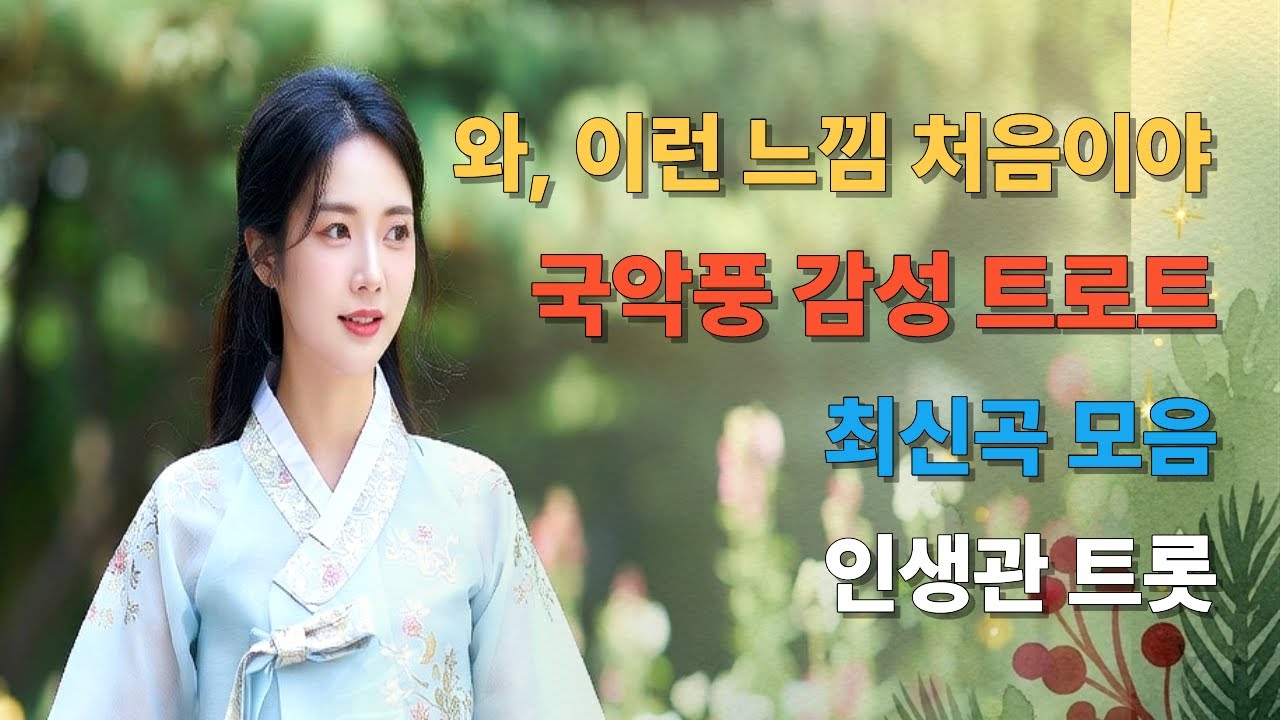 인생관 | 장단은 또렷하게, 마음은 조용히 | 인생 트로트
