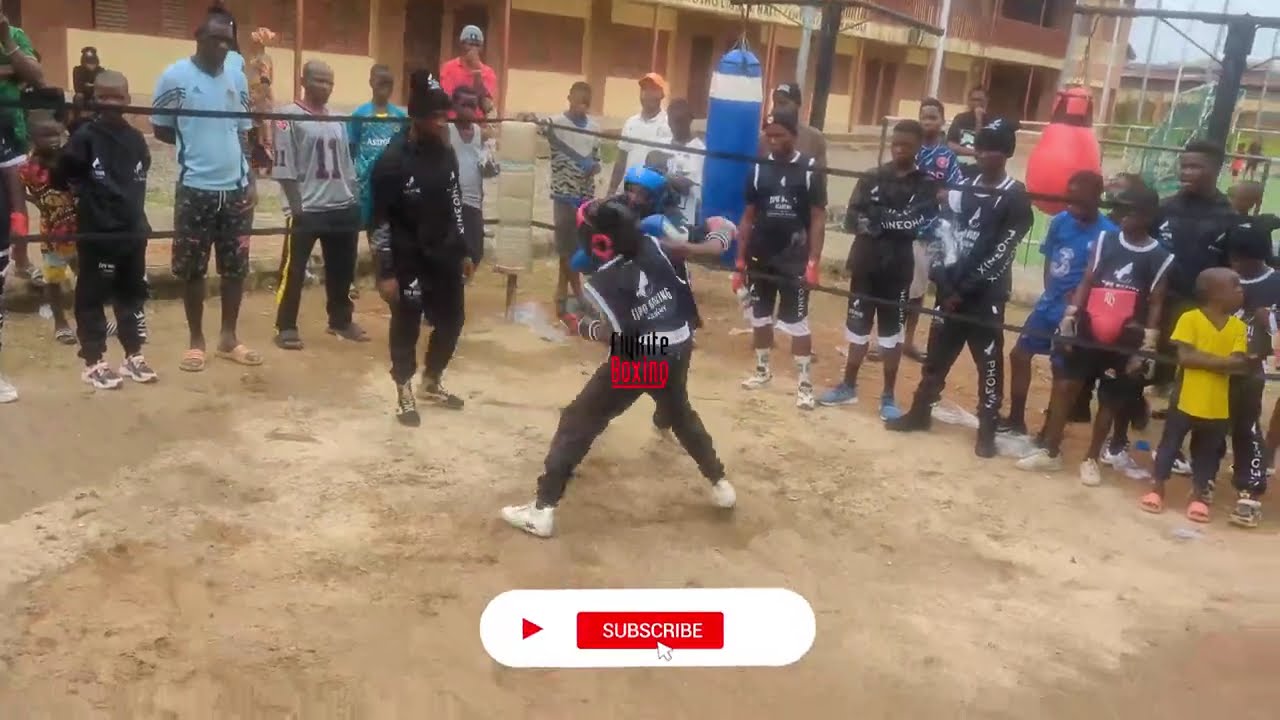 A visit to the TIPO BOXING ACADEMY in Lagos, Nigeria | FUTURE BOXING CHAMPS?