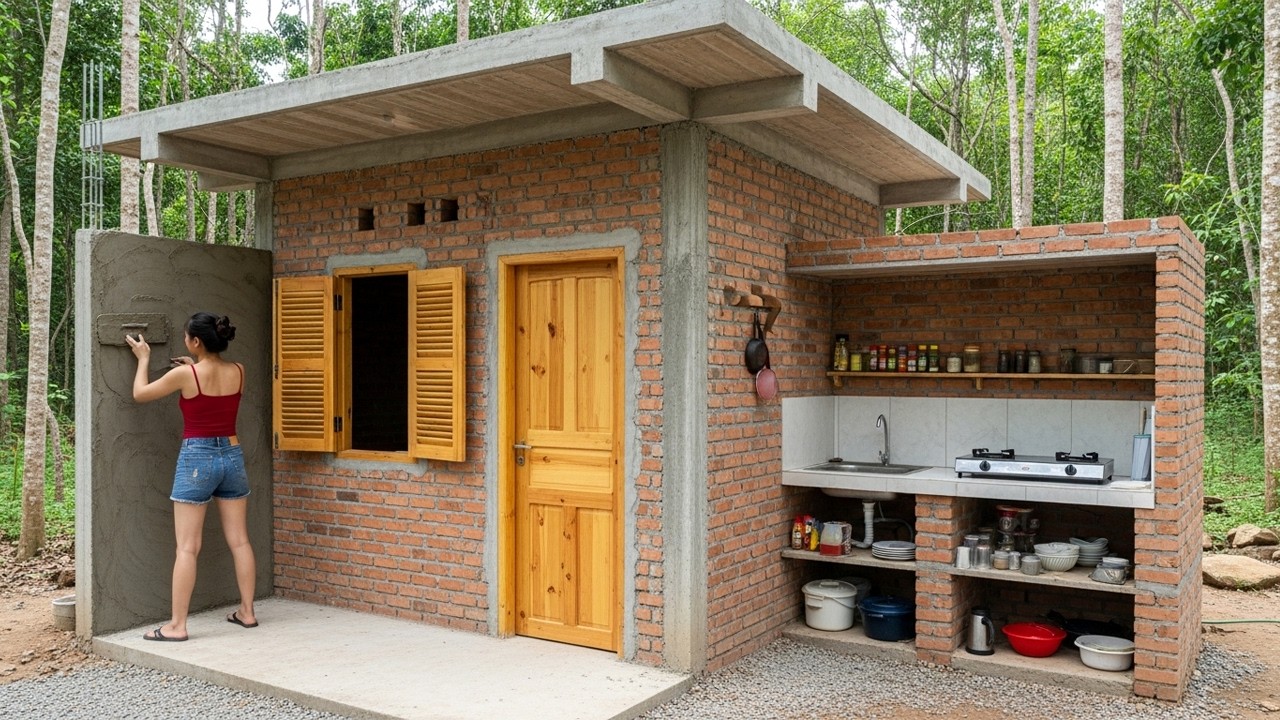 TIMELAPSE: Complete Renovation of an Old House with Dream Kitchen From Start to Finish