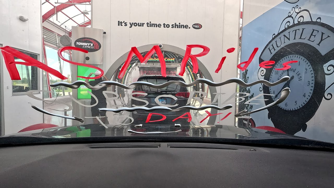 Tommy's Express Car Wash Tunnel Huntley, IL GoPro 4K POV ASMR