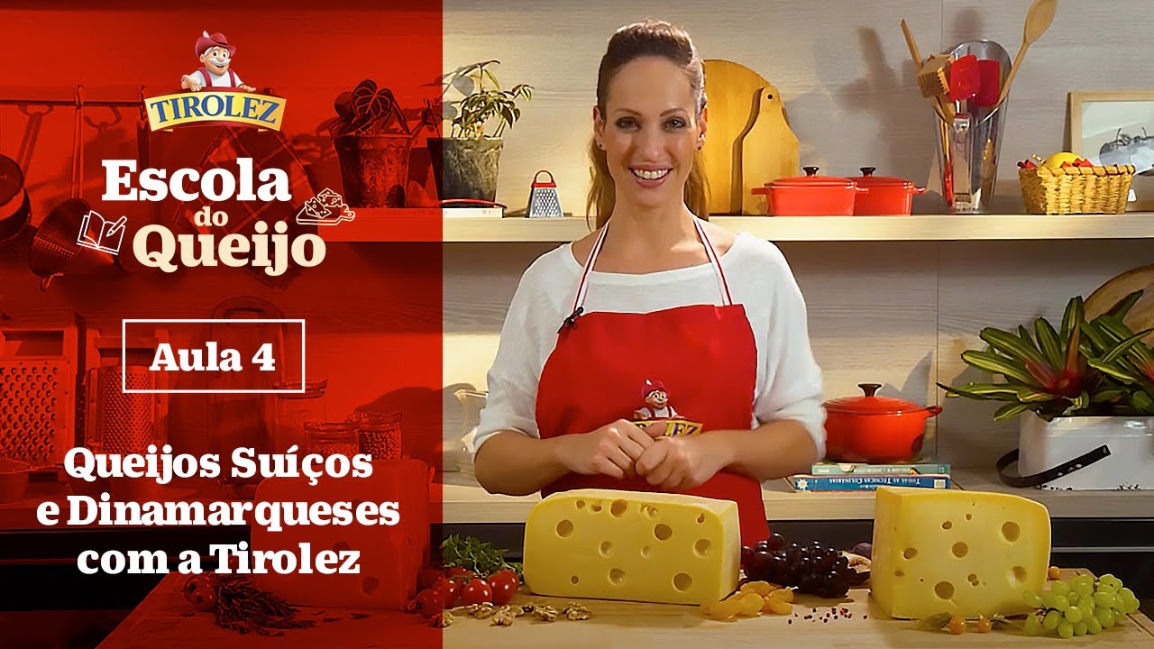 Queijos Suíços e Dinamarqueses com a Tirolez