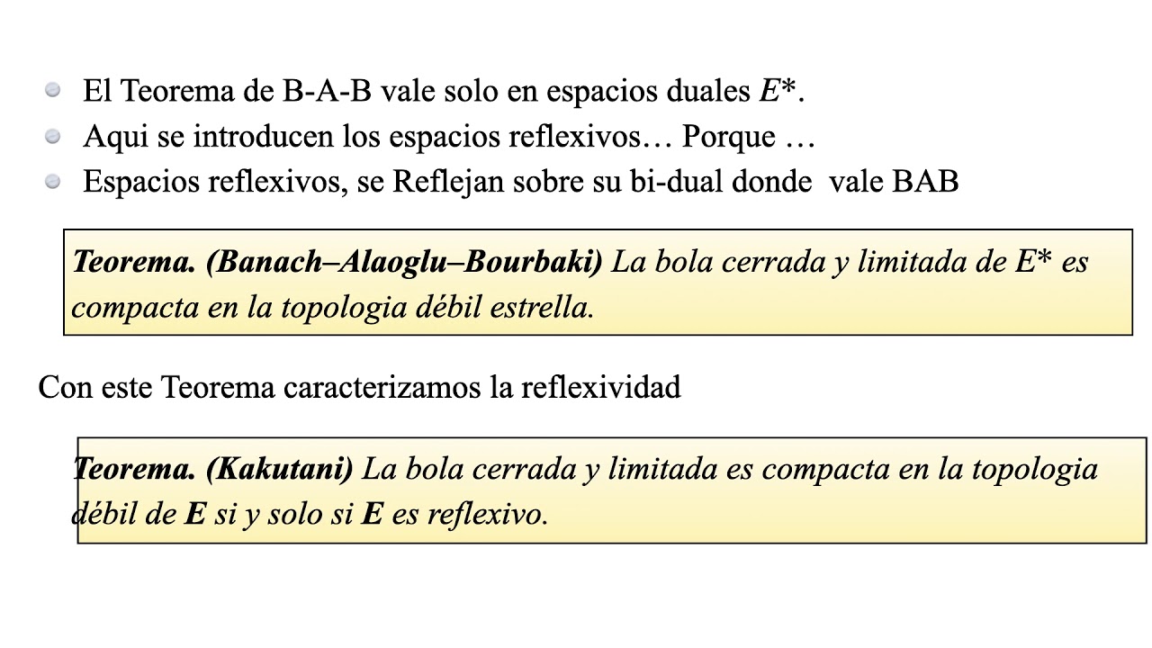 Espacios Reflexivos y Espacios de Sobolev
