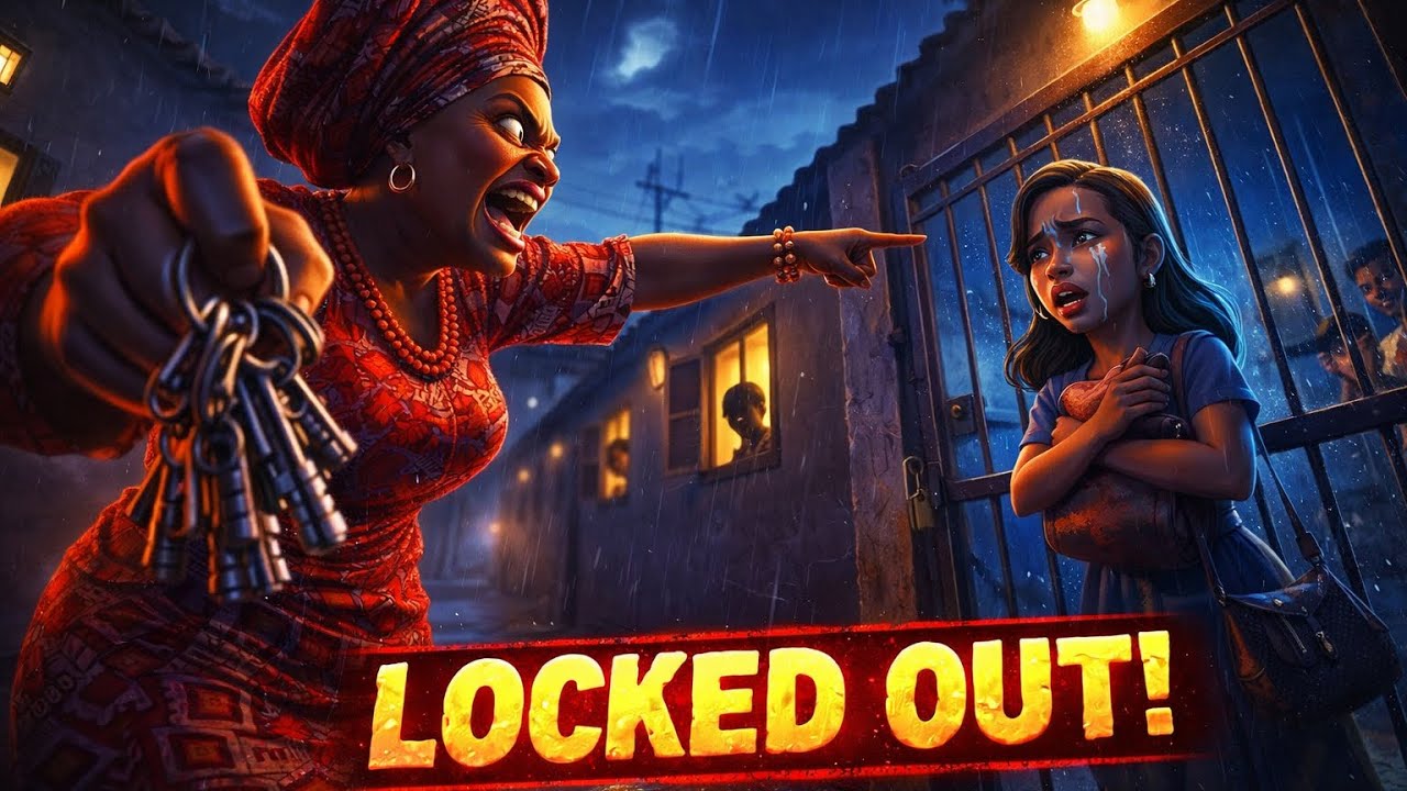 EVIL Lagos LANDLADY Locked Her Tenants Outside at Midnight…