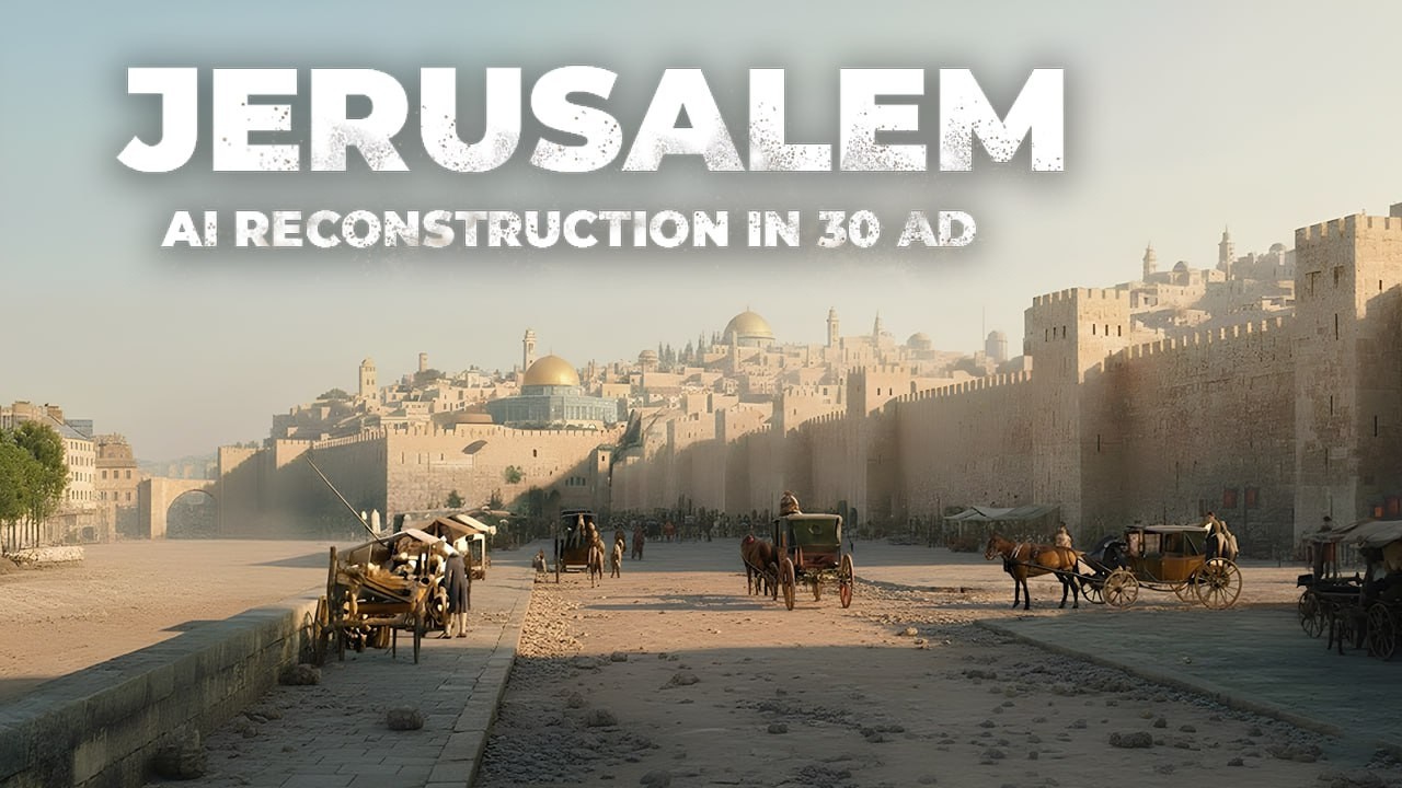 A Tour of Jerusalem in 30 AD (AI Reconstruction)