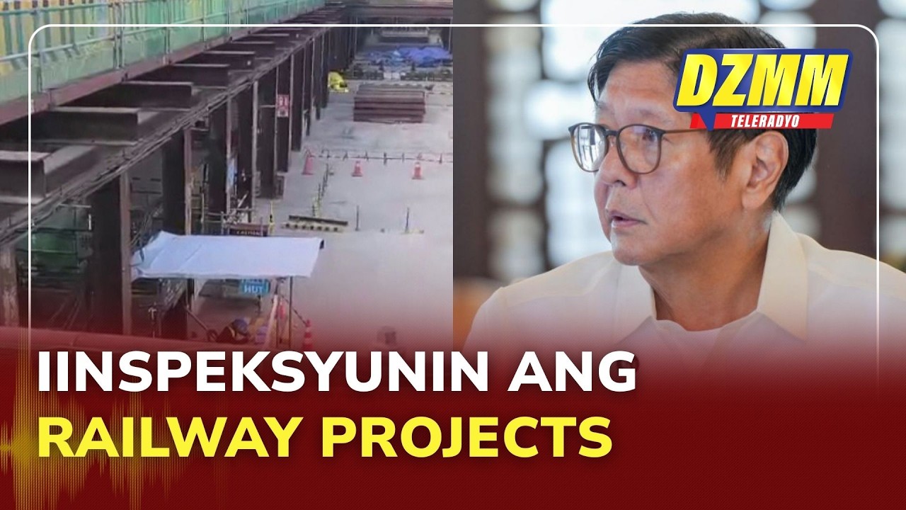 Marcos to inspect railway projects today | DZMM Teleradyo (13 February 2026)