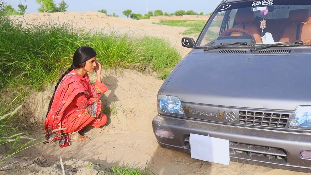 Luxury Car Stuck in Desert – Seharish’s Emotional Exit | High-Heel Driving Gone Wrong!"