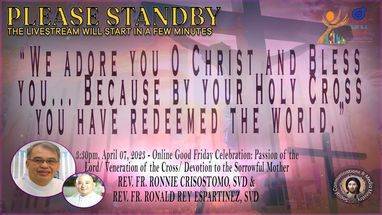 Good Friday Celebration at Diocesan Shrine - Good Friday, April 07, 2023 (3:30pm) #HolyWeek2023