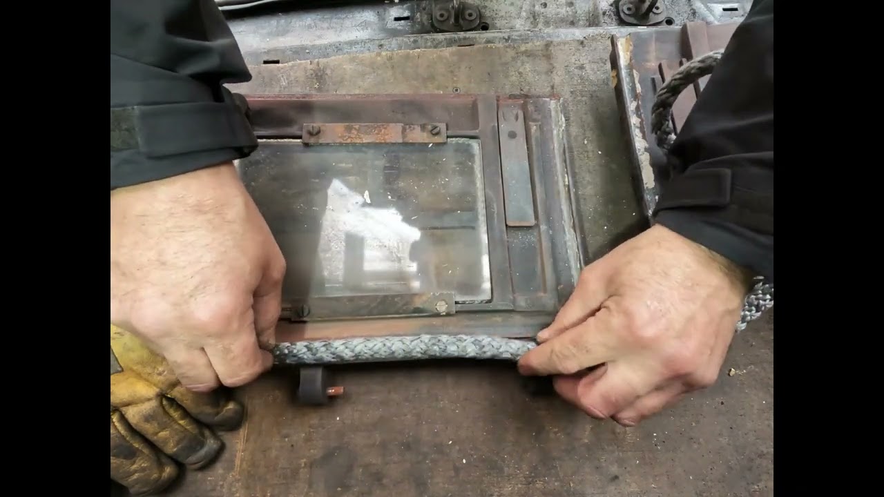 Replacing Yeoman stove door seals