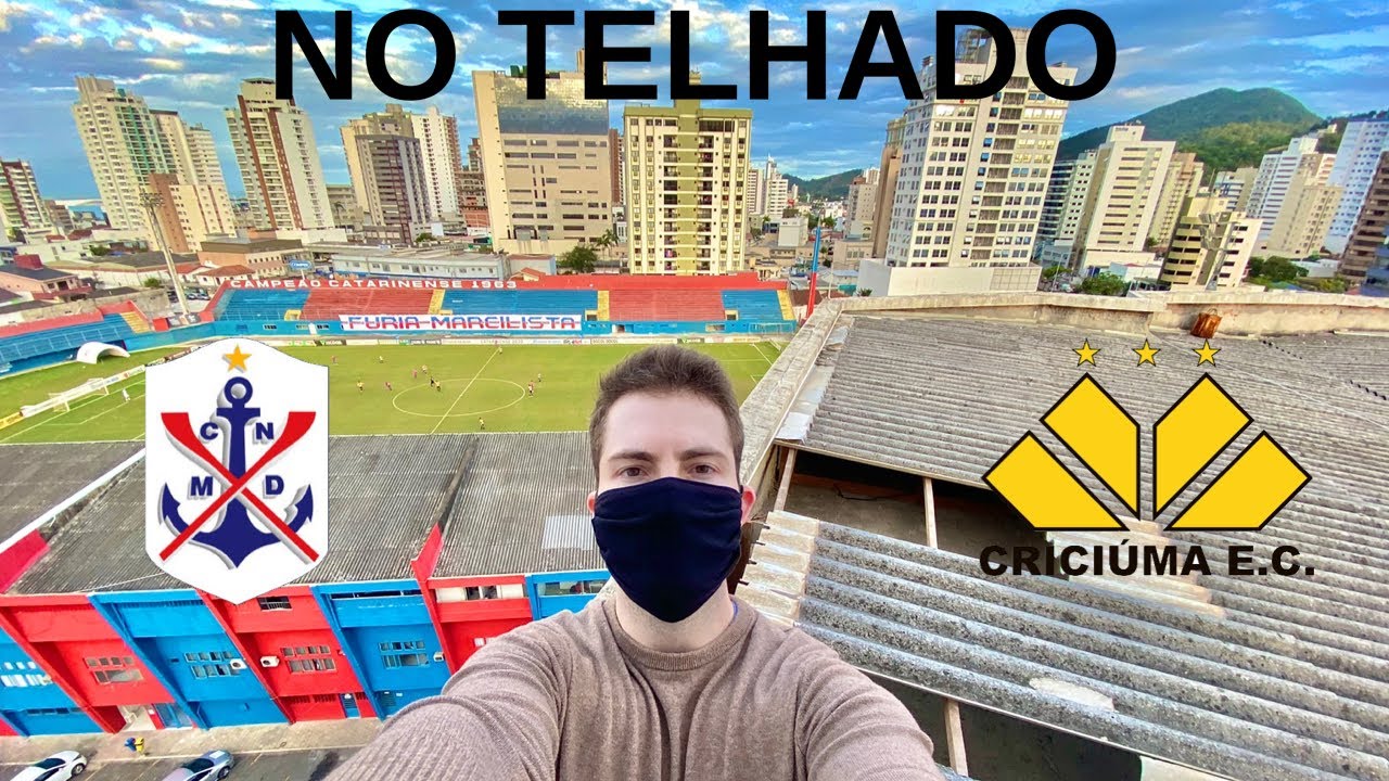SUBI NO TELHADO DE UM PRÉDIO PARA VER O JOGO - FUI BARRADO DE ENTRAR NO ESTÁDIO/Marcílio x Criciúma