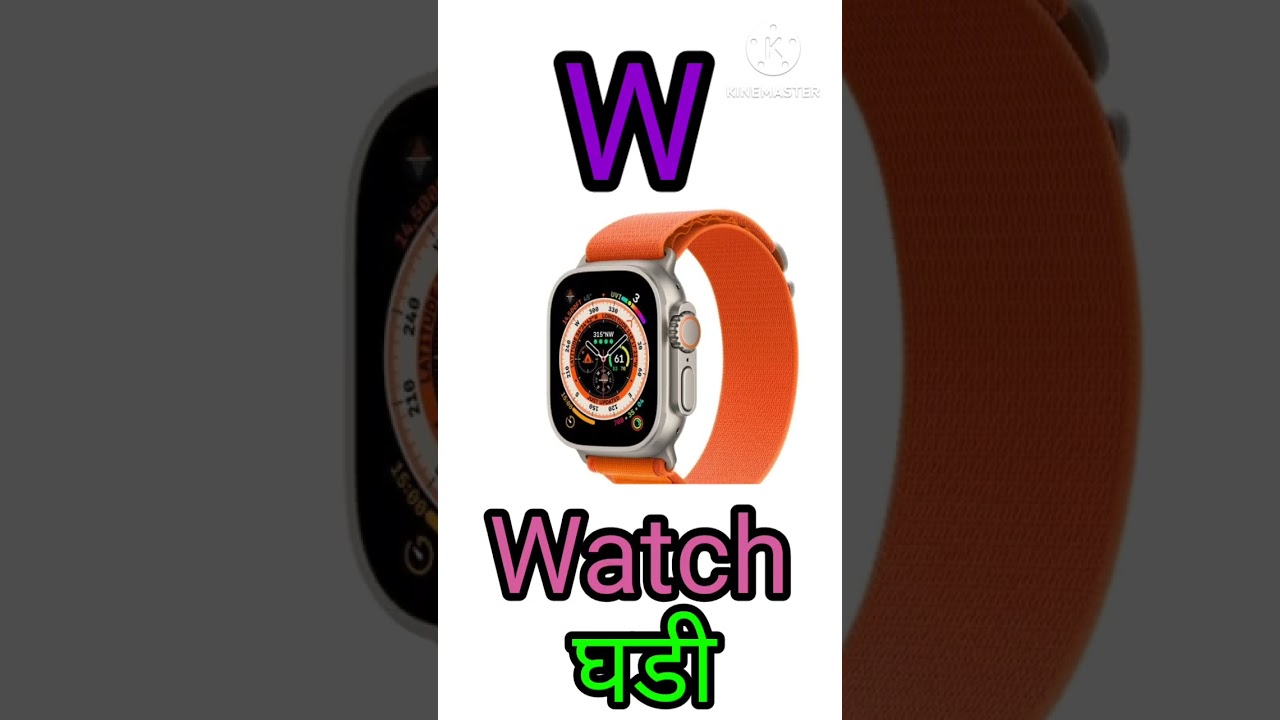 W for watch || W for watch video || Learn W for watch video-GoluMoluTV