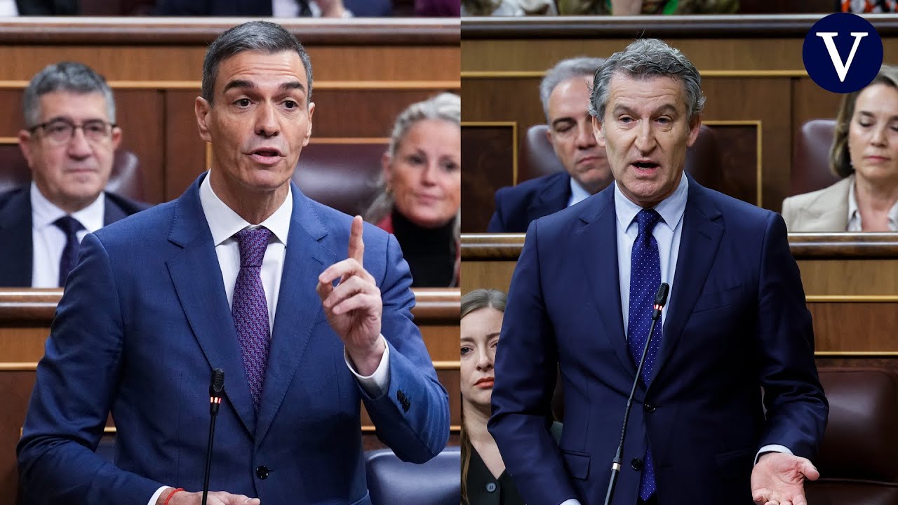 La secuencia completa del cara a cara entre S&aacute;nchez y Feij&oacute;o en la sesi&oacute;n de control al Gobierno