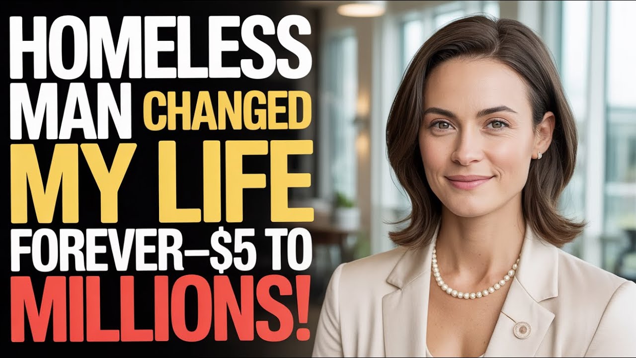 REVEALED: How a Homeless Man’s Last $5 Saved My Life and Made Us Both Millionaires.