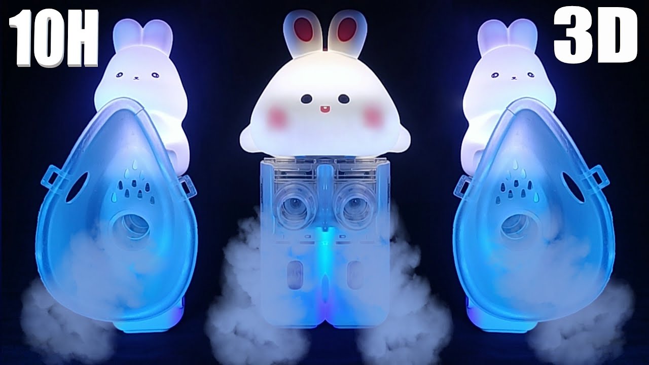💨 ASMR с 4 распылителями басов. 3D-туман и объемный звук для глубокой релаксации 🐇